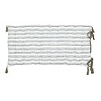 ATMOSPHERA - Coussin de sol Groove 120x60cm rayé vert - vignette