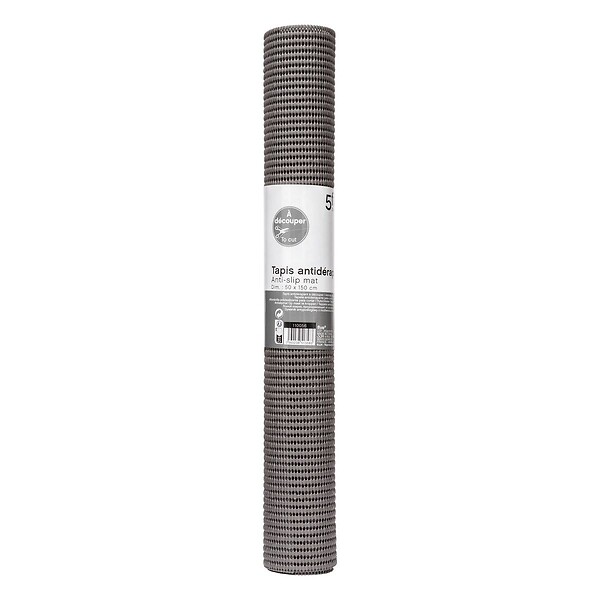 5 FIVE SIMPLY SMART - Tapis anti-dérapant 50x150cm gris - large