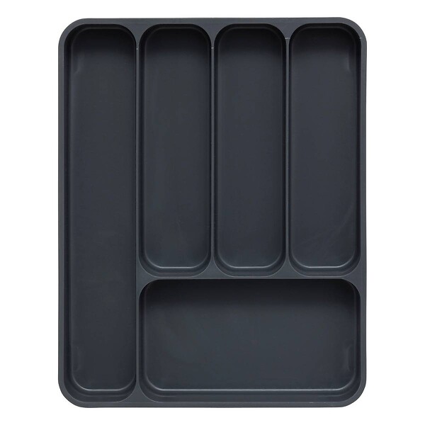 5 FIVE SIMPLY SMART - Range-couverts extensible gris - large
