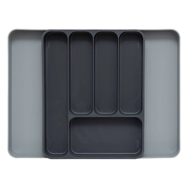 5 FIVE SIMPLY SMART - Range-couverts extensible gris - large