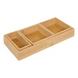5 FIVE SIMPLY SMART - Organiseur Bambou L14,5/38,1cm beige 4 pièces - vignette