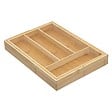 5 FIVE SIMPLY SMART - Range-couverts 6 compartiments extensibles bambou - vignette