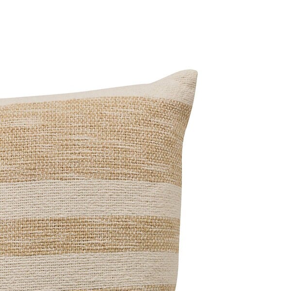 ATMOSPHERA - Coussin Laini blanc 58x38cm - large