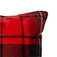 ATMOSPHERA - Coussin Brody rouge 40x40cm - vignette