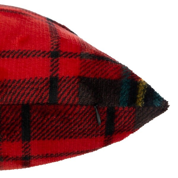 ATMOSPHERA - Coussin Brody rouge 40x40cm - large