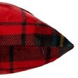 ATMOSPHERA - Coussin Brody rouge 40x40cm - vignette