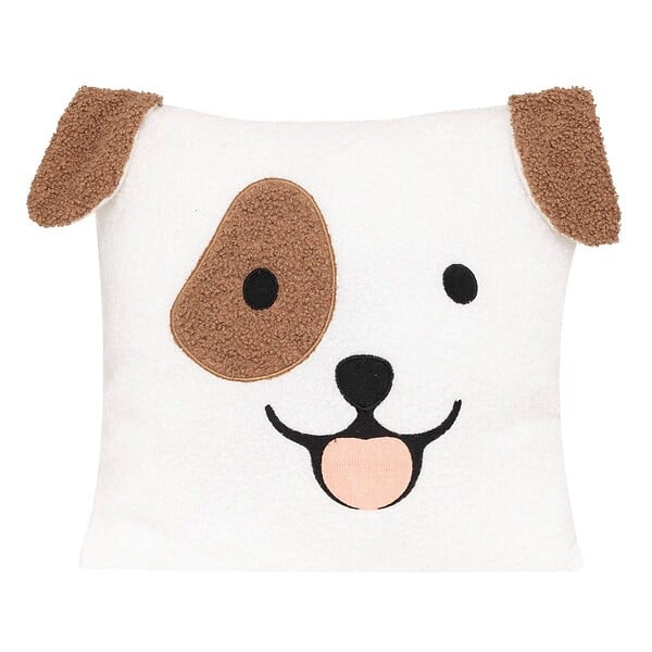 ATMOSPHERA - Coussin Scott blanc 40x40cm - large