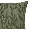ATMOSPHERA - Coussin motif jacquard "Lehto" coton vert clair 58x38cm - vignette