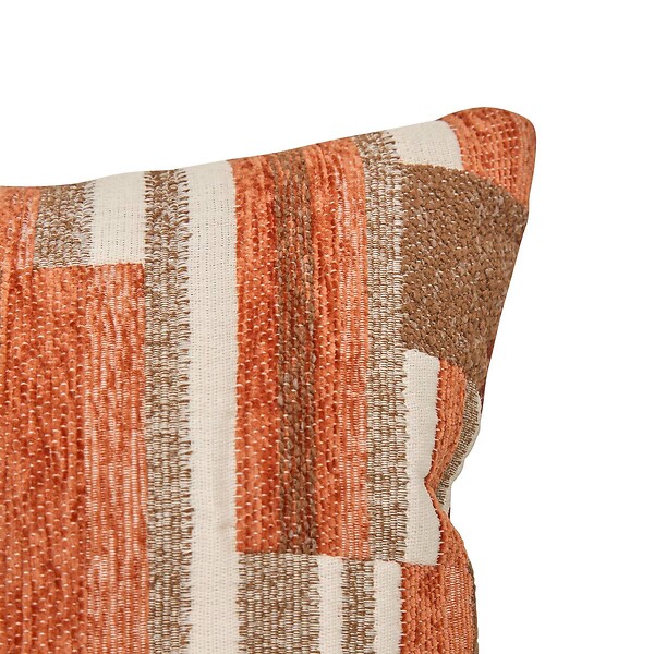 ATMOSPHERA - Coussin Calix ambre 50x30cm - large