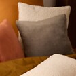 ATMOSPHERA - Coussin Ollis gris foncé 38x38cm - vignette