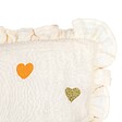 ATMOSPHERA - Coussin enfant amour Aina beige 40x40cm - vignette