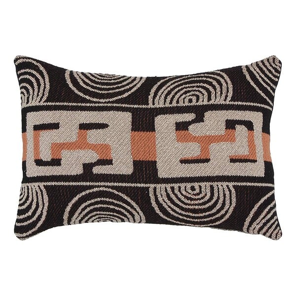 ATMOSPHERA - Coussin Mira 30x50cm marron - large