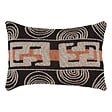 ATMOSPHERA - Coussin Mira 30x50cm marron - vignette