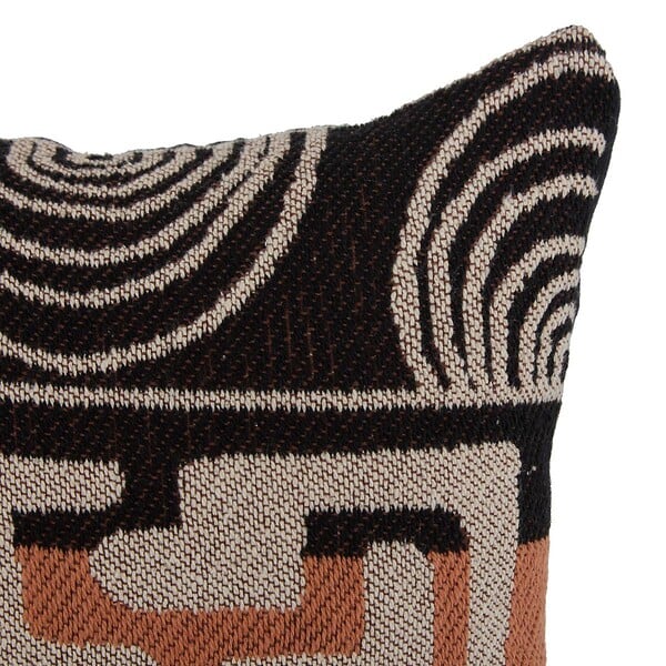 ATMOSPHERA - Coussin Mira 30x50cm marron - large