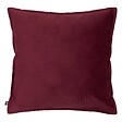 ATMOSPHERA - Coussin Lilou rouge grenat 45x45cm - vignette