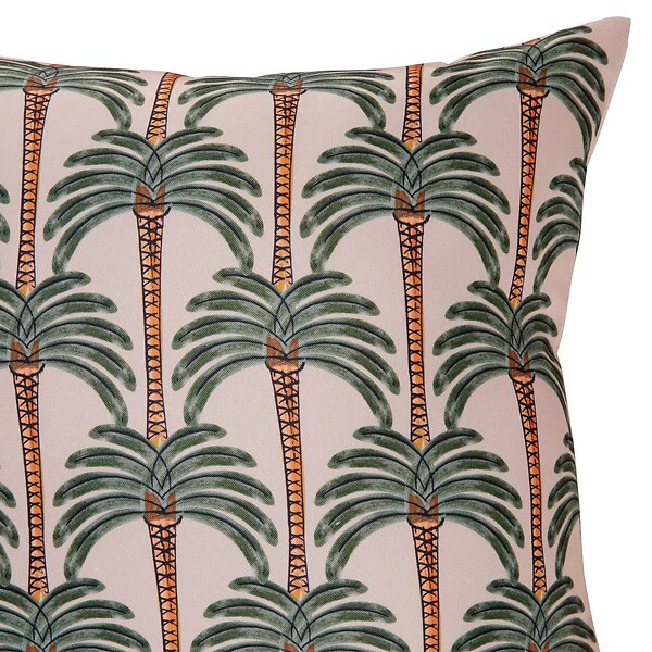 ATMOSPHERA - Housse de coussin d'extérieur "Albin" lin 40x40cm - large