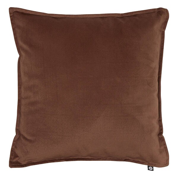 ATMOSPHERA - Coussin Lilou marron tonka 45x45cm - large