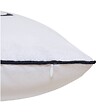 ATMOSPHERA - Housse de coussin d'extérieur Nolan 40x40cm déperlant blanc - vignette