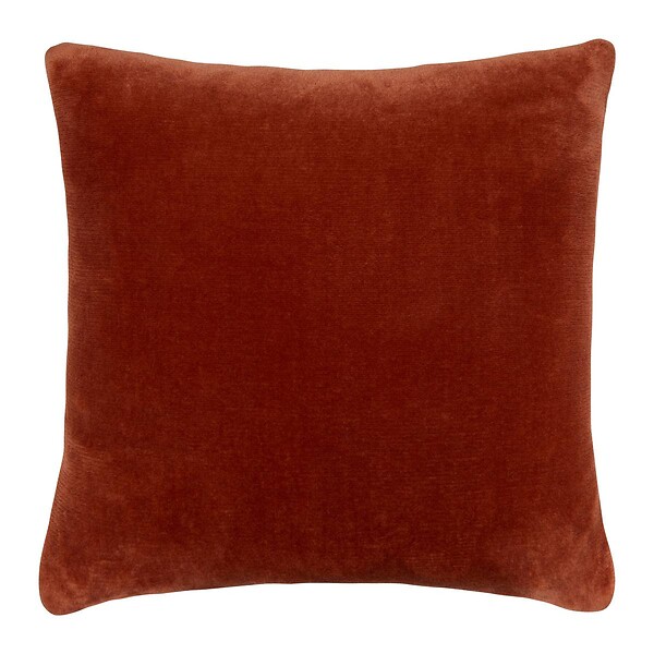 ATMOSPHERA - Coussin Ollis terracotta 38x38cm - large