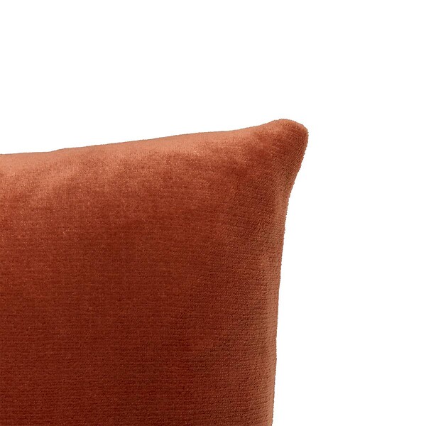 ATMOSPHERA - Coussin Ollis terracotta 38x38cm - large