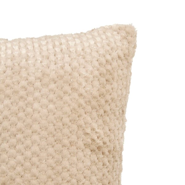 ATMOSPHERA - Coussin Lyno beige lin 40x40cm - large