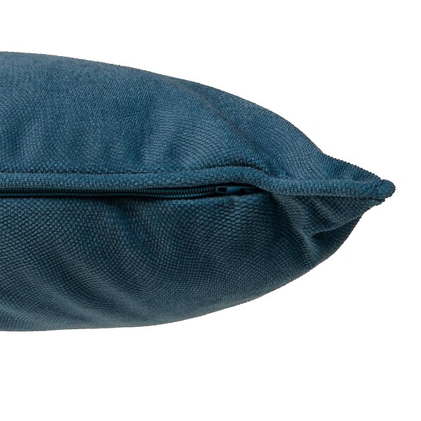 ATMOSPHERA - Coussin Lilou bleu egéen 50x30cm - large