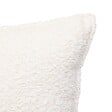 ATMOSPHERA - Coussin bouclette Soana blanc ivoire 45x45cm - vignette