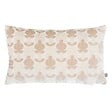 ATMOSPHERA - Coussin "Luna" jacquard velours lin 30x50cm - vignette