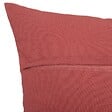 ATMOSPHERA - Coussin "Linah" coton rose terracotta 55x55cm - vignette