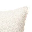 ATMOSPHERA - Coussin bouclette Soana blanc ivoire 30x50cm - vignette