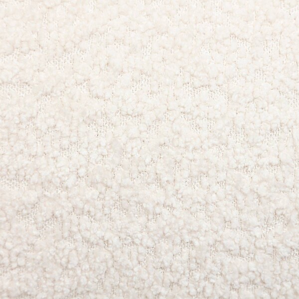ATMOSPHERA - Coussin bouclette Soana blanc ivoire 30x50cm - large