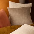 ATMOSPHERA - Coussin Ollis beige lin 38x38cm - vignette