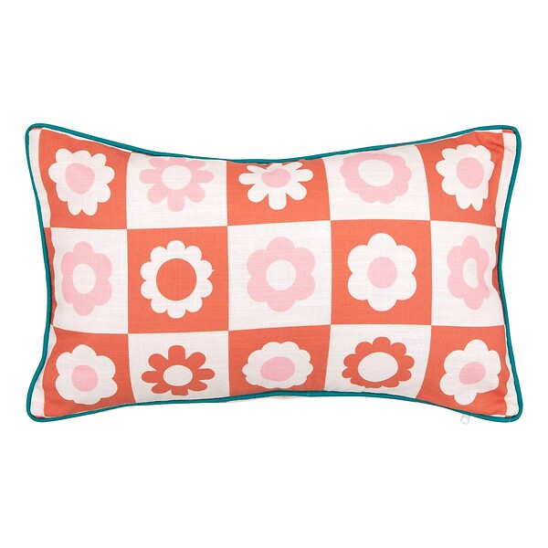 ATMOSPHERA - Coussin d'extérieur Cha cha pop 30x50cm rose - large
