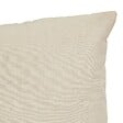 ATMOSPHERA - Coussin à franges "Malakite" noir & blanc 50x50cm - vignette