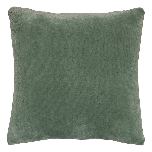 ATMOSPHERA - Coussin Ollis vert céladon 38x38cm - large