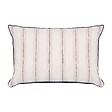 ATMOSPHERA - Coussin Groove 58x38cm rayé bleu navy - vignette