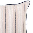 ATMOSPHERA - Coussin Groove 58x38cm rayé bleu navy - vignette
