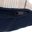 ATMOSPHERA - Coussin Groove 58x38cm rayé bleu navy - vignette