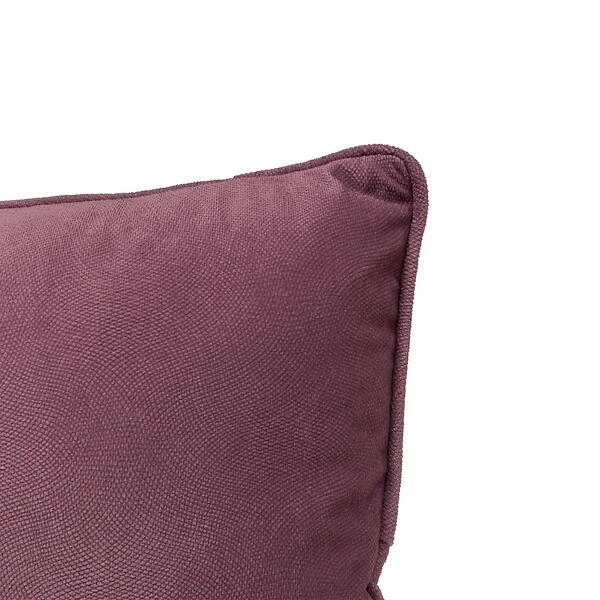 ATMOSPHERA - Coussin Lilou violet clair 50x30cm - large