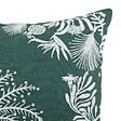 ATMOSPHERA - Coussin brodé The palm resort 45x45cm vert - vignette