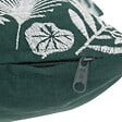 ATMOSPHERA - Coussin brodé The palm resort 45x45cm vert - vignette
