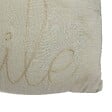ATMOSPHERA - Coussin rectangulaire "Lili" en gaze de coton 50x30cm vert - vignette