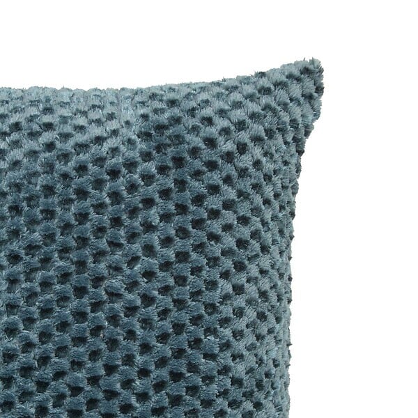ATMOSPHERA - Coussin Lyno bleu 40x40cm - large