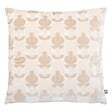 ATMOSPHERA - Coussin "Luna" jacquard velours lin 40x40cm - vignette