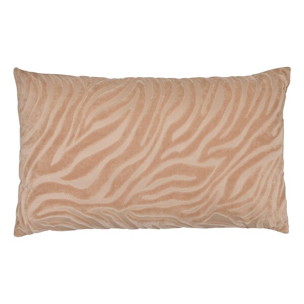 ATMOSPHERA - Coussin Tigris beige lin 50x30cm - large