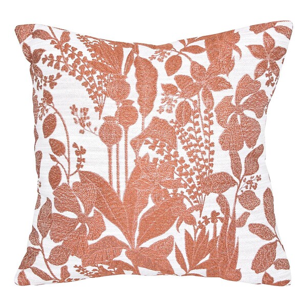 ATMOSPHERA - Coussin Samara 40x40cm terracotta - large