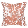ATMOSPHERA - Coussin Samara 40x40cm terracotta - vignette