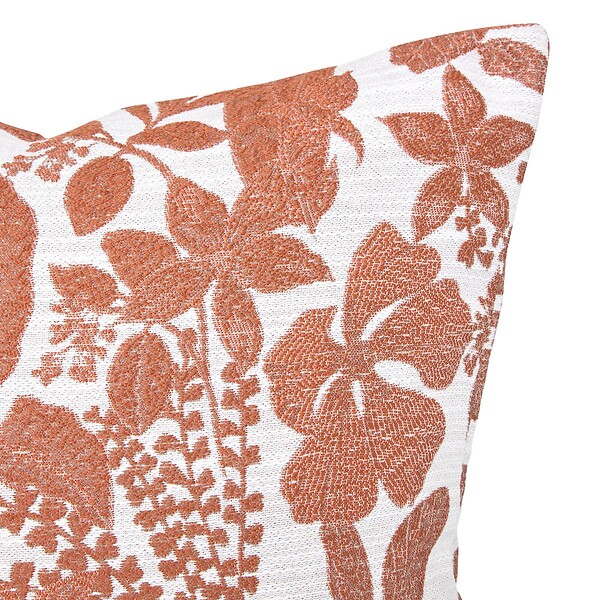 ATMOSPHERA - Coussin Samara 40x40cm terracotta - large