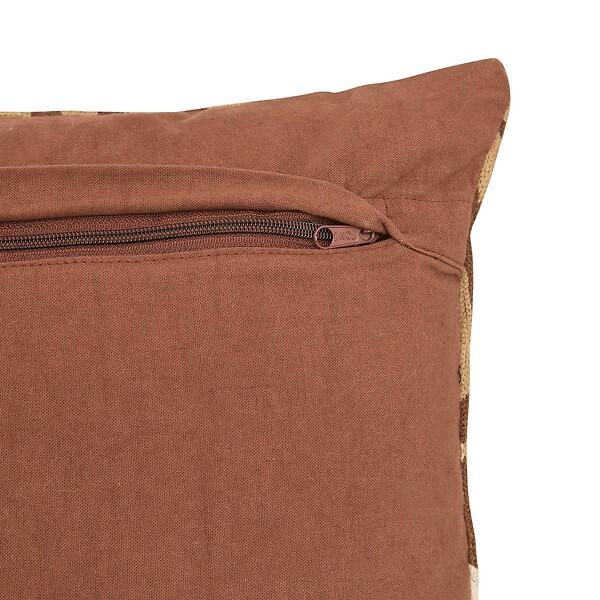 ATMOSPHERA - Coussin Hary marron 75x35cm - large