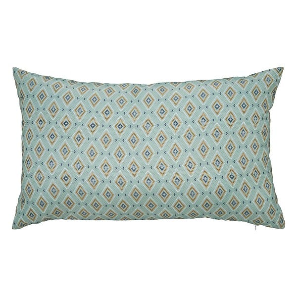 ATMOSPHERA - Housse de coussin d'extérieur "Lilio" vert céladon 30x50cm - large